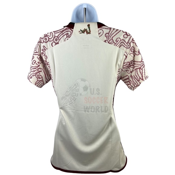 New World Cup QATAR 2022 Mexico Women's AWAY Soccer Jersey - Picture 7 of 7